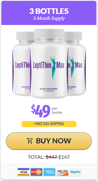 Buy LeptiThin Max 3 Bottle